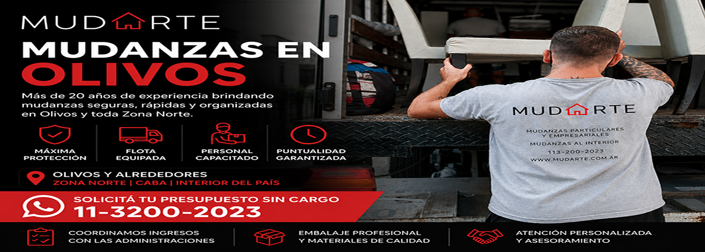 Empresa de Mudanzas en Olivos | Mudarte