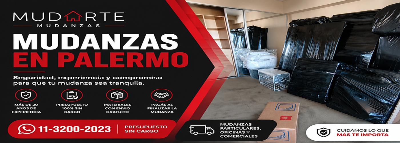Mudarte - mudanzas en Palermo, mudanzas en Palermo Soho, mudanzas en Palermo Hollywood, mudanzas en Palermo Chico, mudanzas en Las Cañitas, mudanzas en Villa Crespo, mudanzas en Colegiales, mudanzas en Recoleta