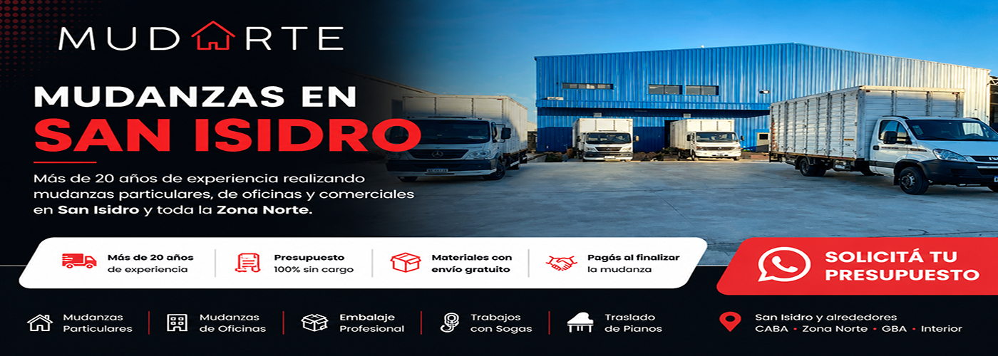 Empresa de Mudanzas en San Isidro | Mudarte