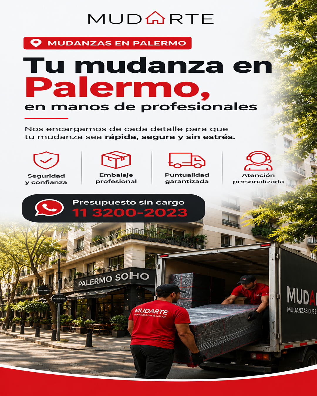 Mudarte - mudanzas en Palermo, mudanzas en Palermo Soho, mudanzas en Palermo Hollywood, mudanzas en Palermo Chico, mudanzas en Las Cañitas, mudanzas en Villa Crespo, mudanzas en Colegiales, mudanzas en Recoleta
