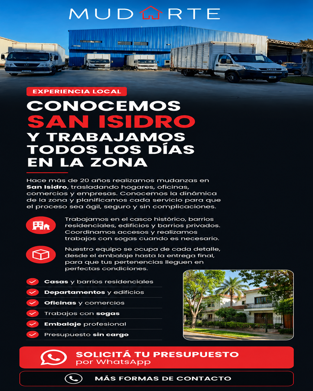 Mudanzas en San Isidro